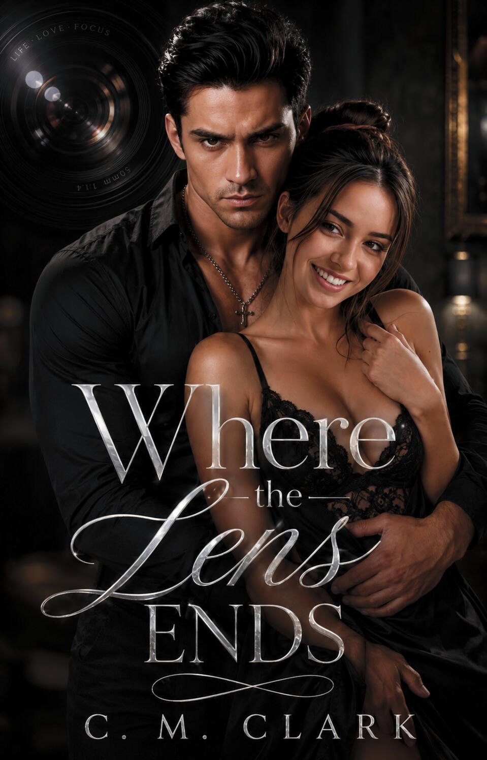 Cover of Where the Lens Ends by C. M. Clark